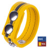 The Red Cockring en cuir Tippy Jaune